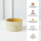 Amber Love Ceramic Bowl