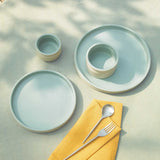 Serene Sky Ceramic Dinner Plate