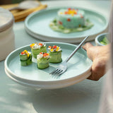 Serene Sky Ceramic Side Plate