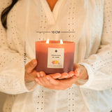 Autumn Dusk Jar Candle Wild rose & yuzu Set of 2