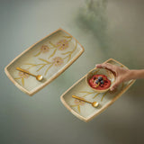 Forever Blooms Platter  (Small) Set of 2