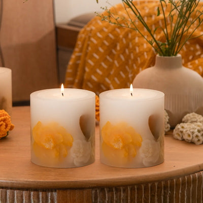 Summer Dreaming Botanical Candle - 4 Set of 2