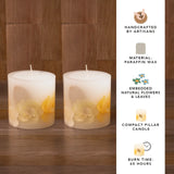 Summer Dreaming Botanical Candle - 4 Set of 2