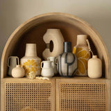 In Spring Terracotta Vase - Black (Short)