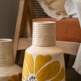 In Spring Terracotta Vase Yellow - 1