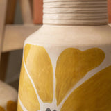 In Spring Terracotta Vase Yellow - 1