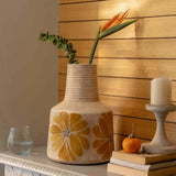 In Spring Terracotta Vase Yellow - 2