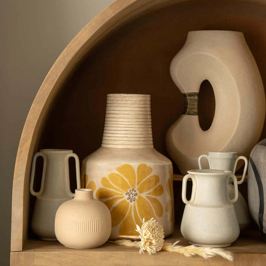 In Spring Terracotta Vase Yellow - 2