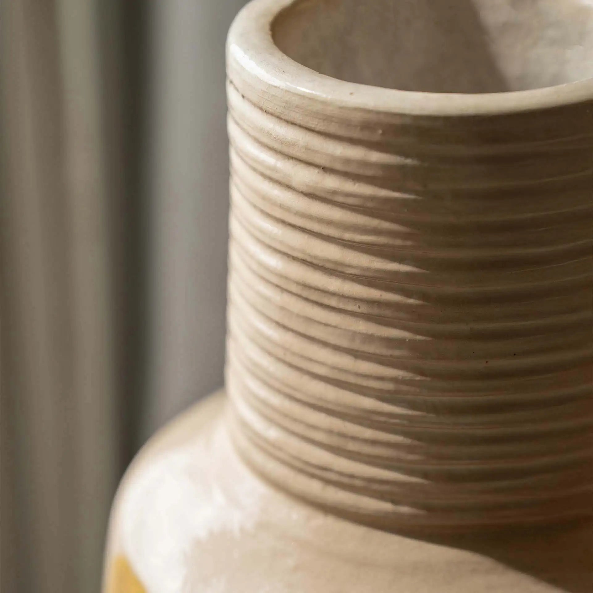 In Spring Terracotta Vase Yellow - 2