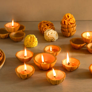 Aarambh Terracotta Diya - Set of 21