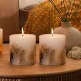 Winter Garden Botanical Candle - 4 Set of 2