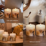 Winter Garden Botanical Candle - 4 Set of 2
