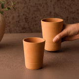 Terracotta Water Tumbler Set of 2