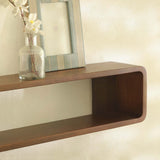 boxy wooden shelf - large