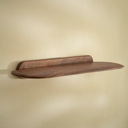 Slim Wooden Wall Shelf