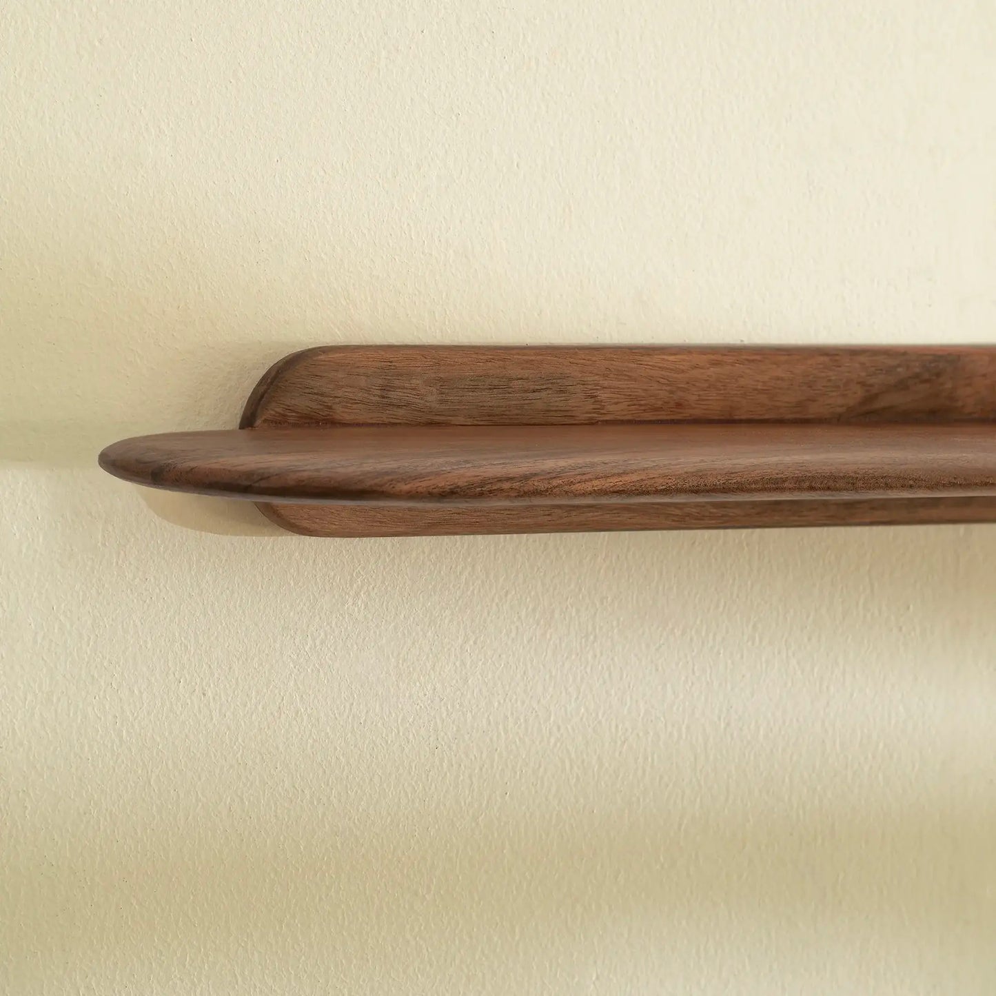 Slim Wooden Wall Shelf