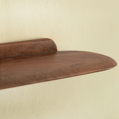 Slim Wooden Wall Shelf