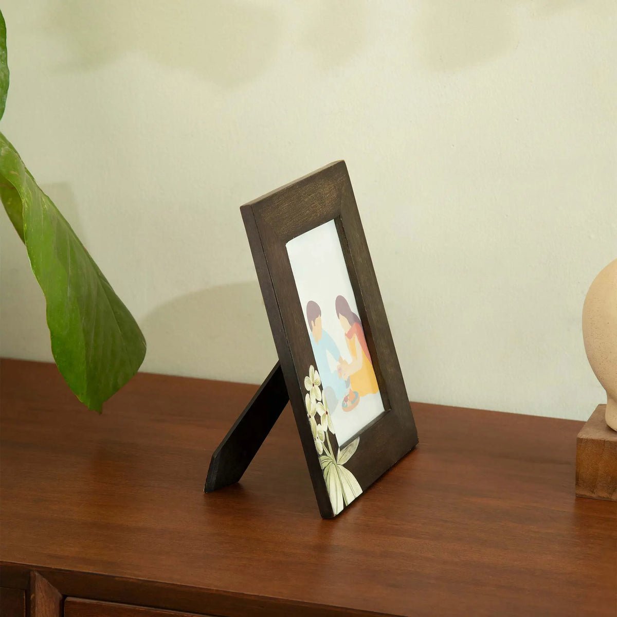frangipani photo frame large