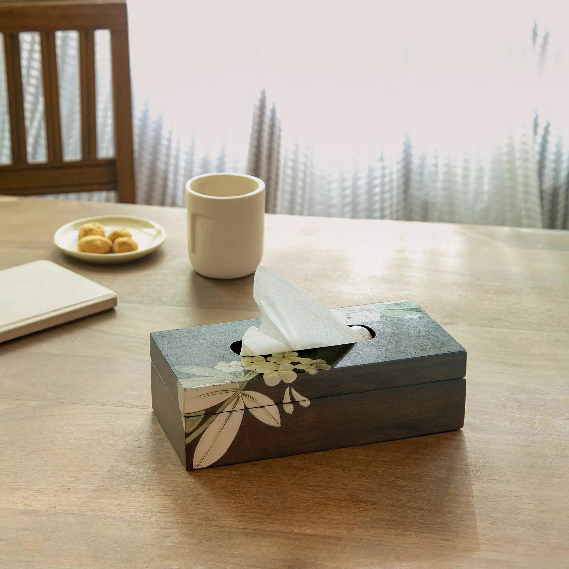 Frangipani Tissue Box