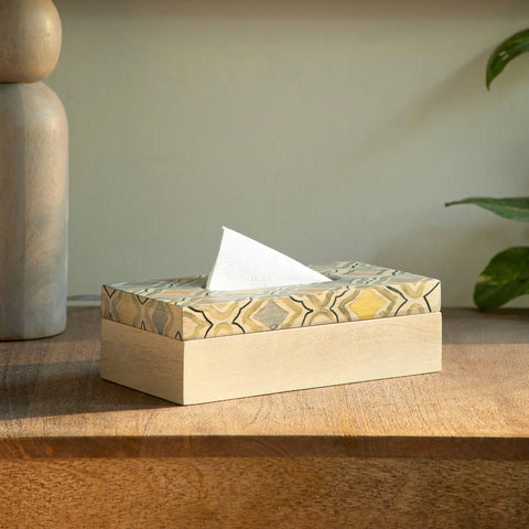 Multicolour Tissue Box