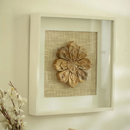 Izmil Carved Wooden Wall Panel 3