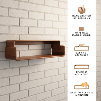 Boxy Beige Ready To Assemble Shelf