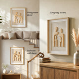 Family Portrait Wooden Wall Panel