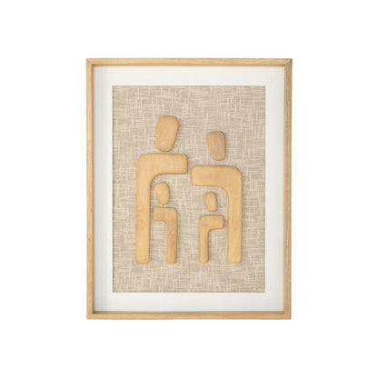 Family Portrait Wooden Wall Panel