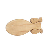 Fish Family Wooden Decor Set