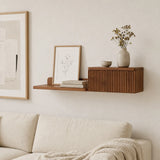 Cubette Wooden Wall Shelf