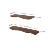 Sway Wooden Shelf  - Set of 2