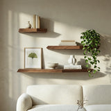 Sculpt Wooden Shelf - Set of 3