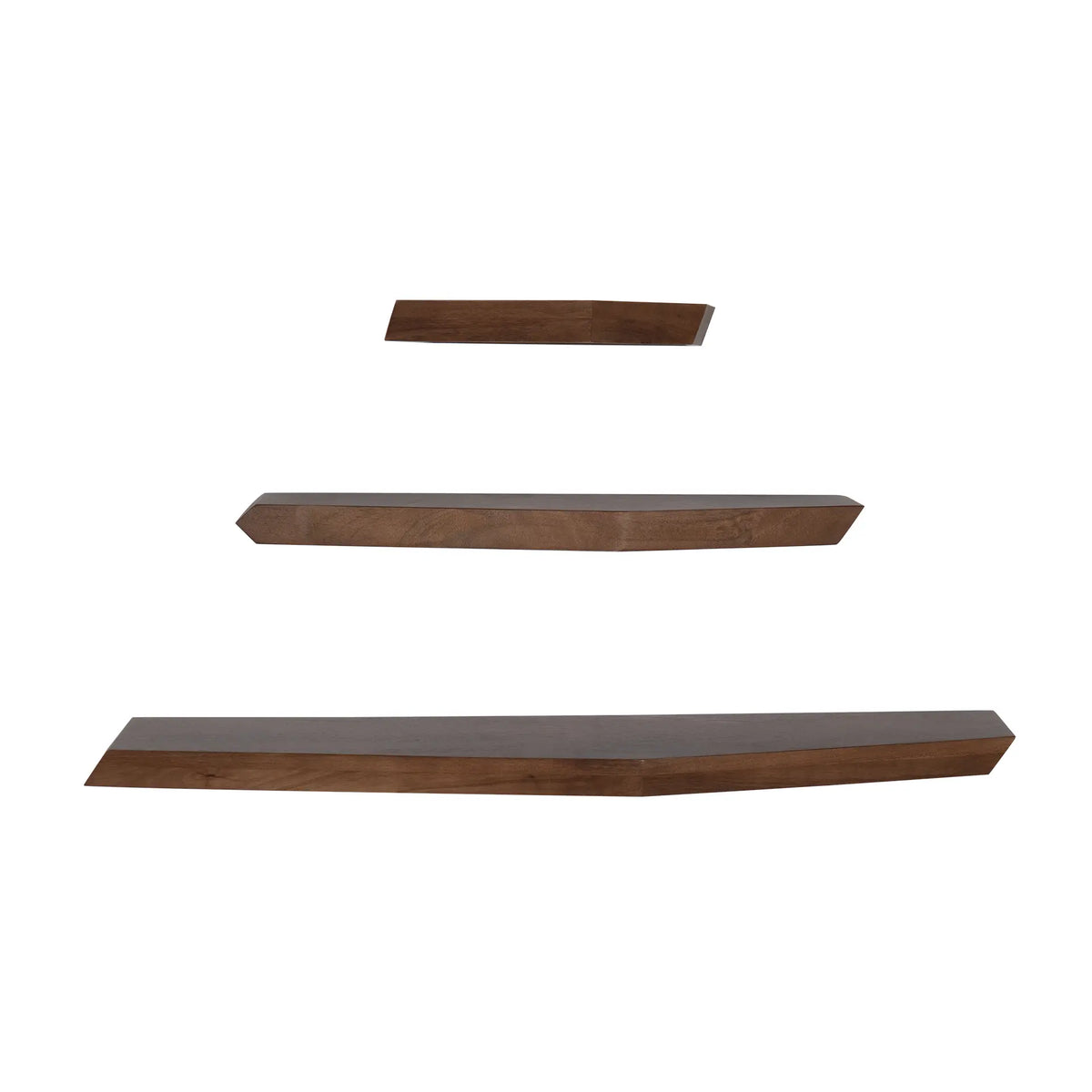 Sculpt Wooden Shelf - Set of 3