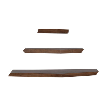 Sculpt Wooden Shelf - Set of 3