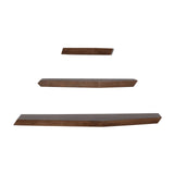 Sculpt Wooden Shelf - Set of 3