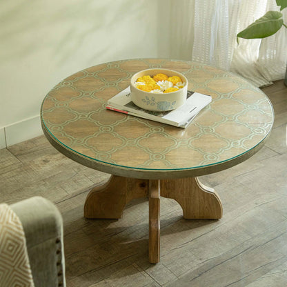 Centrum Coffee Table With Metal And Glass