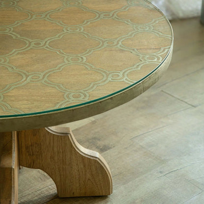 Centrum Coffee Table With Metal And Glass