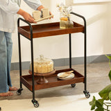 Wooden and Metal Trolly - ellementry