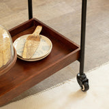 Wooden and Metal Trolly - ellementry