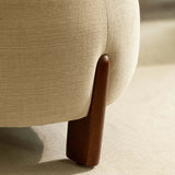 Upholstered Round Ottoman