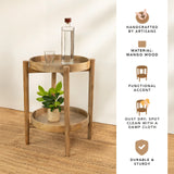 West Village Side Table- with 2 Removable Round Trays