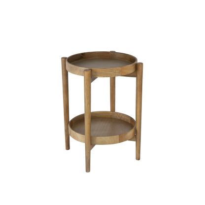 West Village Side Table- with 2 Removable Round Trays