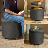 Cinnamon Storage Ottoman