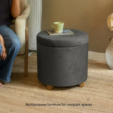 Cinnamon Storage Ottoman