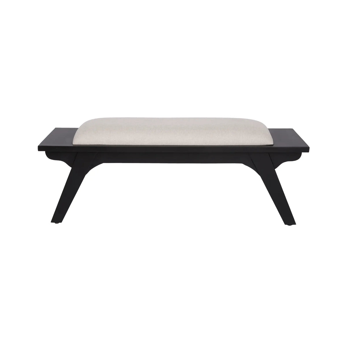 Monochrome Upholstered Bench