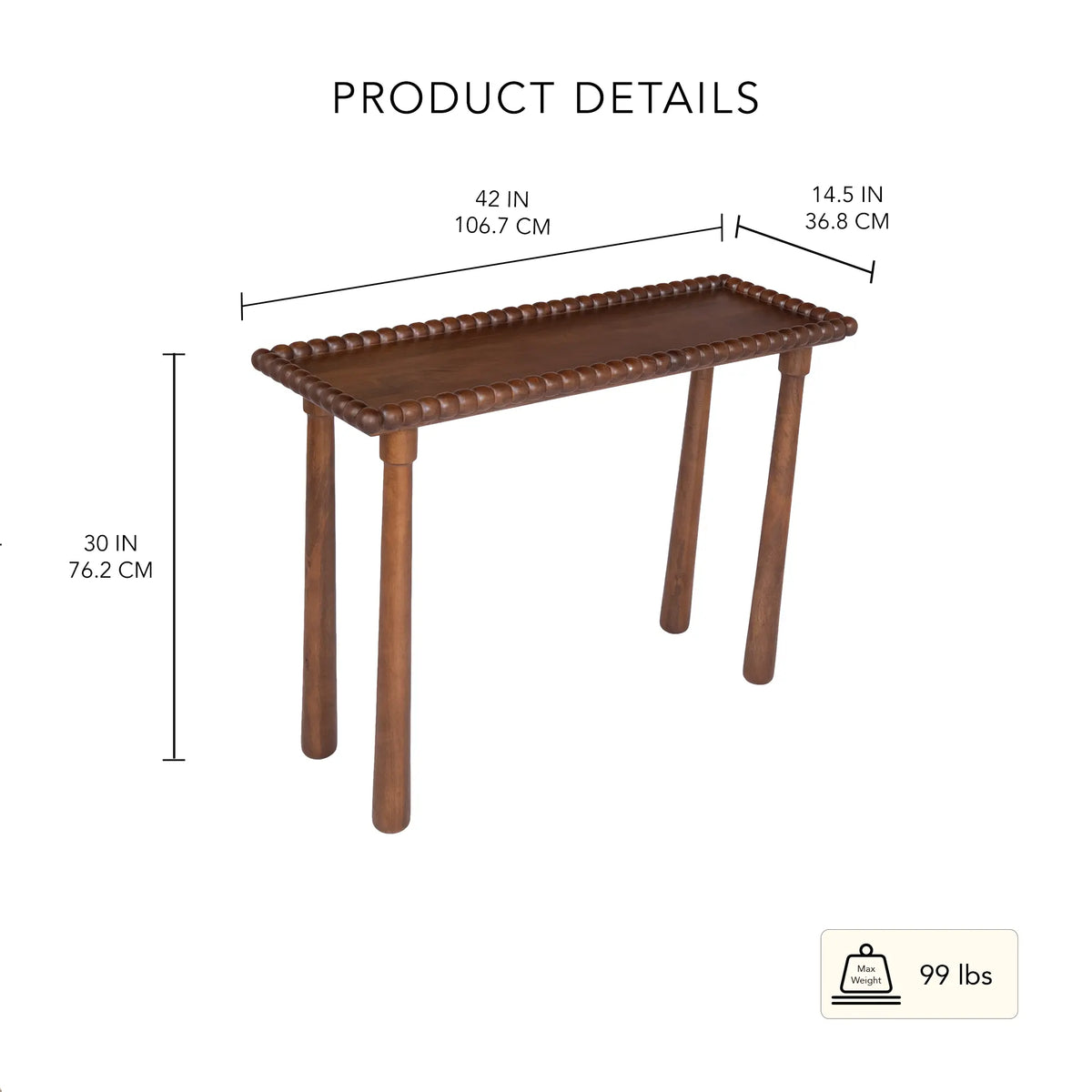 Entwine Console Table