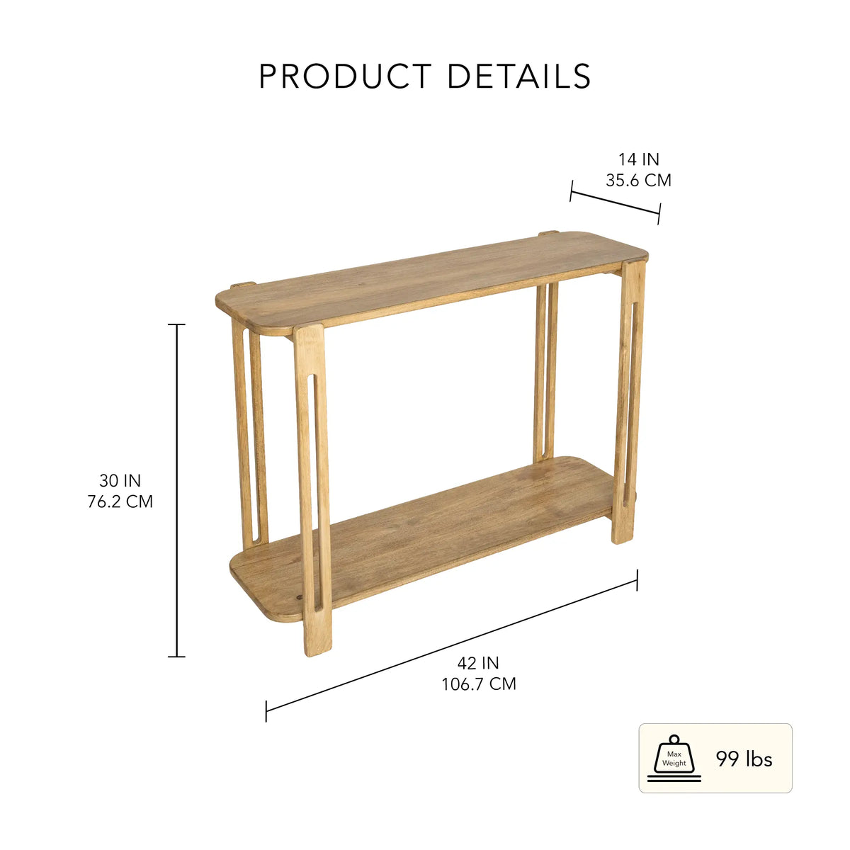 Sundowner Console Table