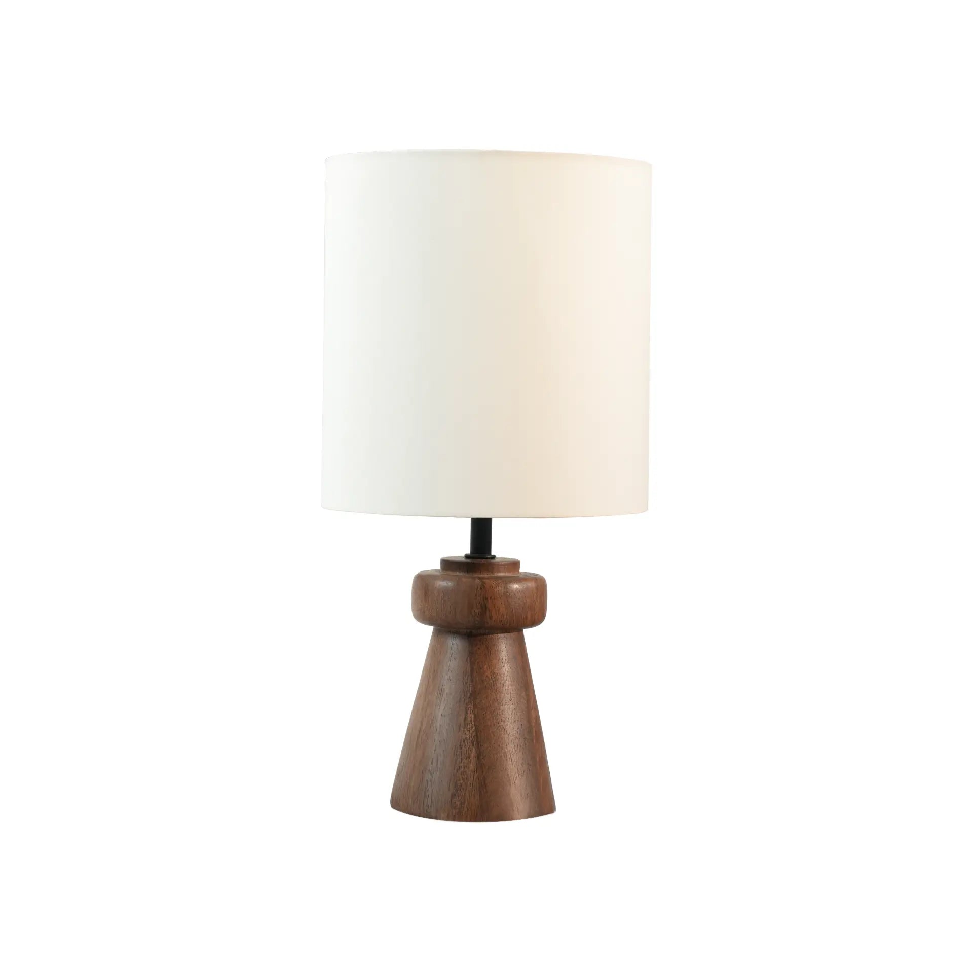 Honeygrain Wooden Table Lamp with Shade