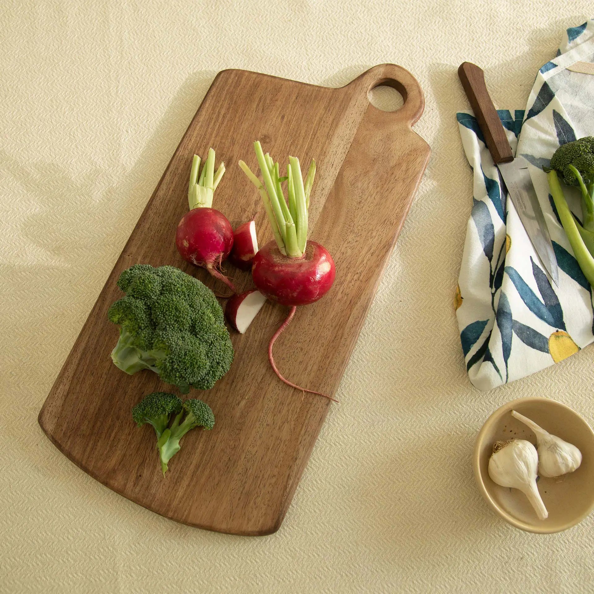 Laimai Serving Board With Handle - Rectangle