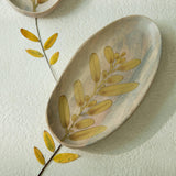 Wisteria Yellow  Platter - Large